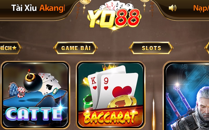 Baccarat đổi thưởng uy tín YO88