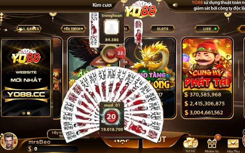 Bài Chắn đổi thưởng uy tín tại Yo88