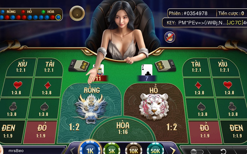 Hướng dẫn chơi Rồng Hổ trực tiếp tại YO88