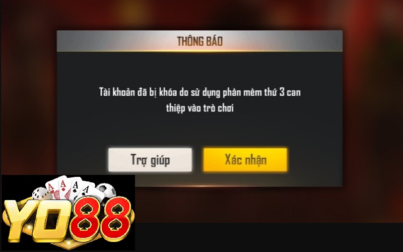 Khóa acc YO88 vĩnh viễn