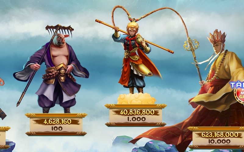 Nổ hũ Tây Du Ký YO88 – Rinh hũ tiền tỷ từ thiên cung