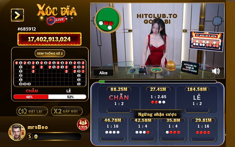 Quan sát phiên cược