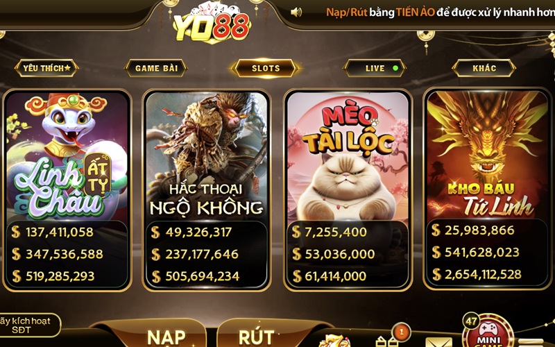 Slot game yo88