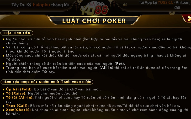 Tổng hợp các thuật ngữ trong Poker