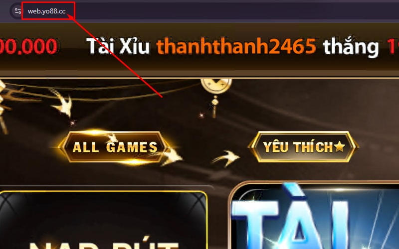 Truy cập vào trang chủ uy tín YO88