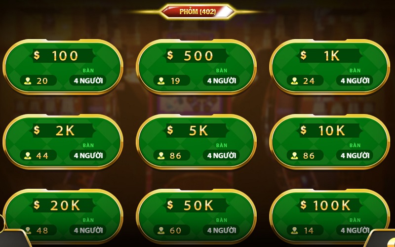 lựa bàn chơi phù hợp