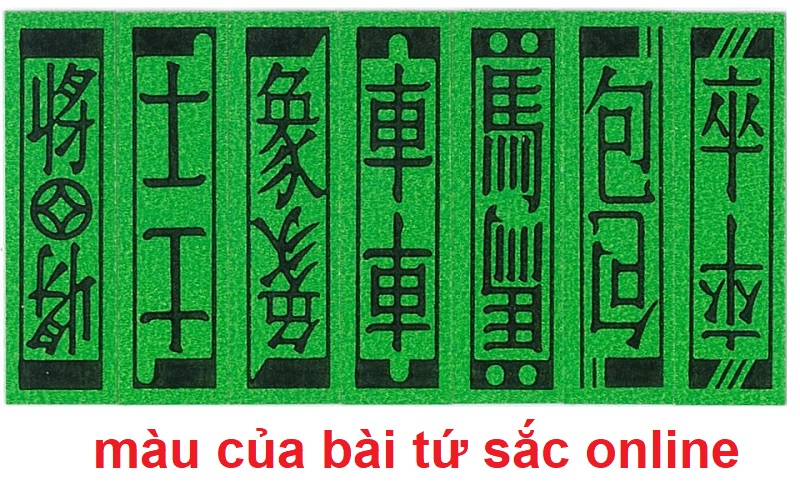 màu của bài tứ sắc online
